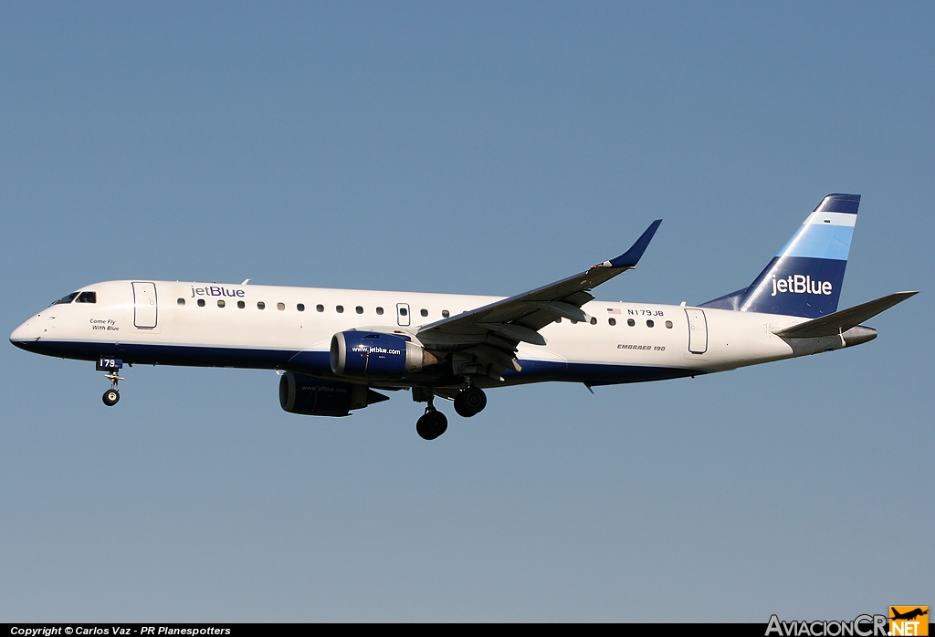 N179JB - Embraer 190-100 IGW - Jet Blue