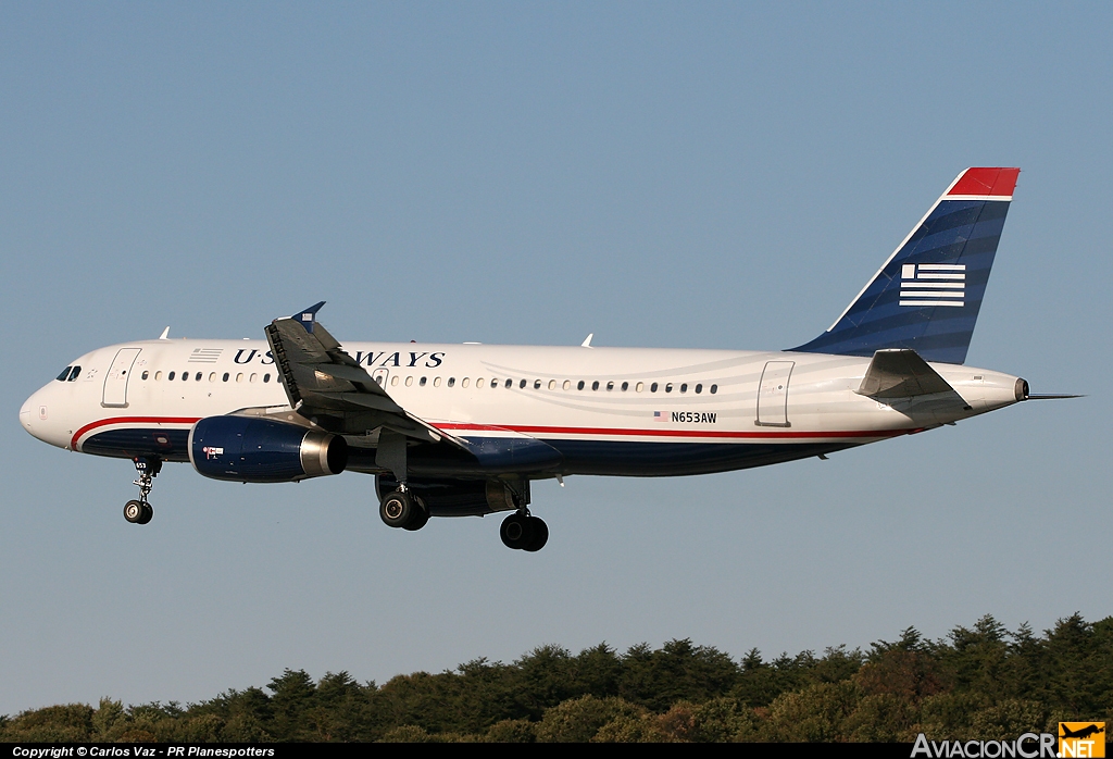 N653AW - Airbus A320-232 - US Airways