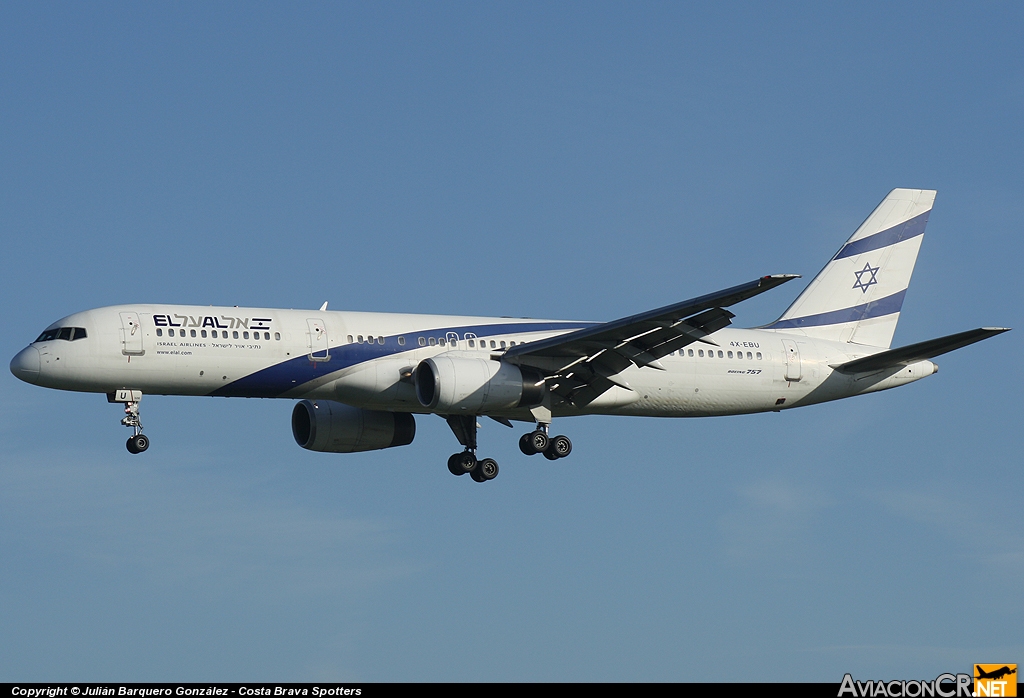 AX-EBU - Boeing 757-258/ER - El Al Israel Airlines