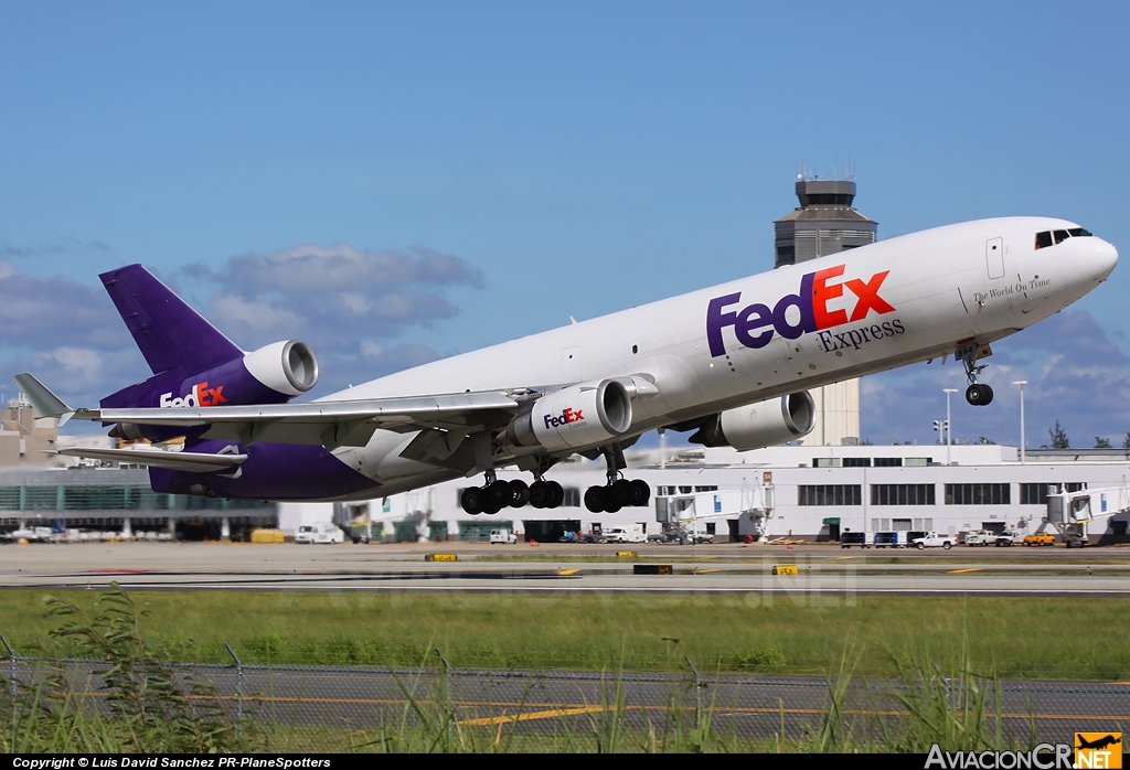 N594FE - McDonnell Douglas MD-11F - FedEx Express