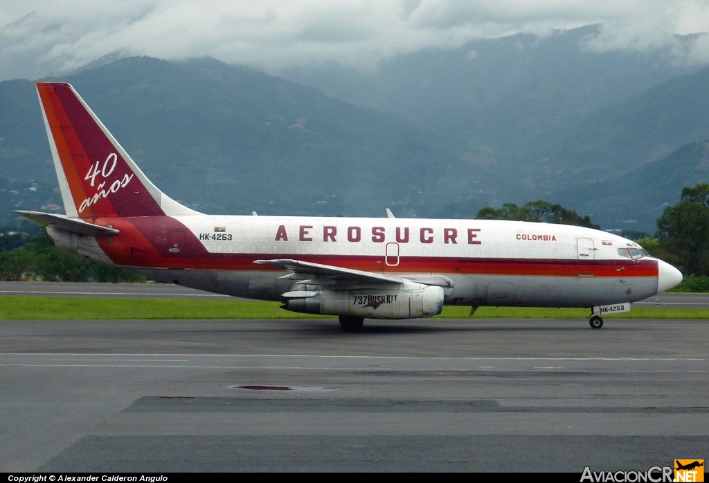 HK-4253 - Boeing 737-2H6/Adv - Aerosucre