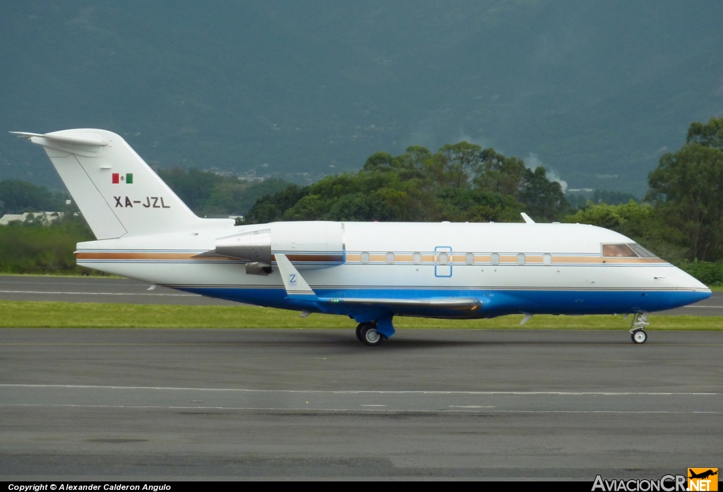 XA-JZL - Canadair CL-600-2B16 Challenger 601-3R - Servicios Aeronauticos Z