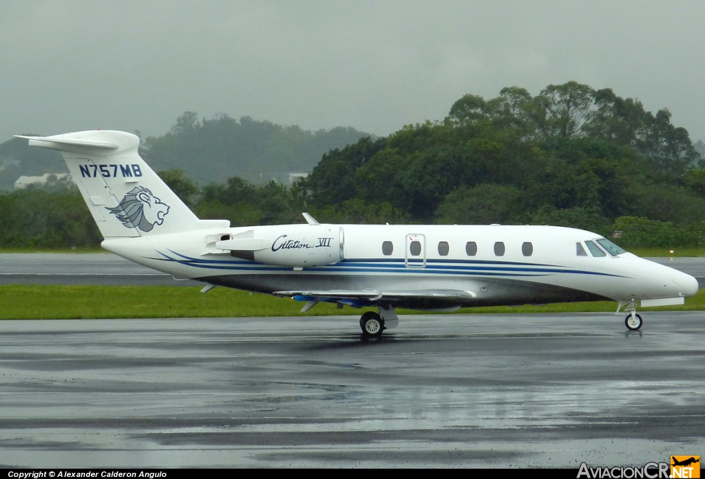N757MB - Cessna 650 Citation VII - Privado