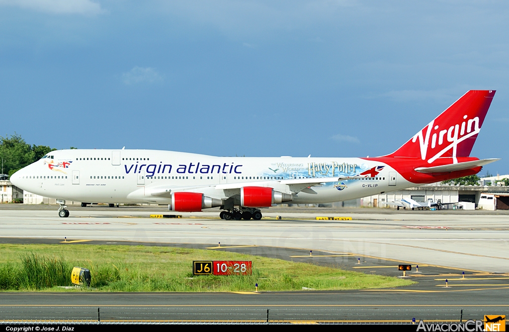 G-VLIP - Boeing 747-443 - Virgin Atlantic Airways
