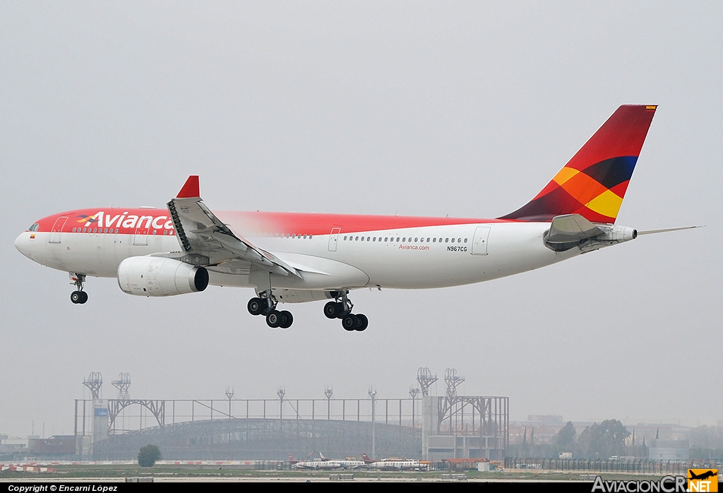 N967CG - Airbus A330-243 - Avianca Colombia