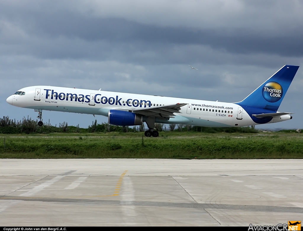 C-GJZH - Boeing 757-25F - Thomas Cook Airlines