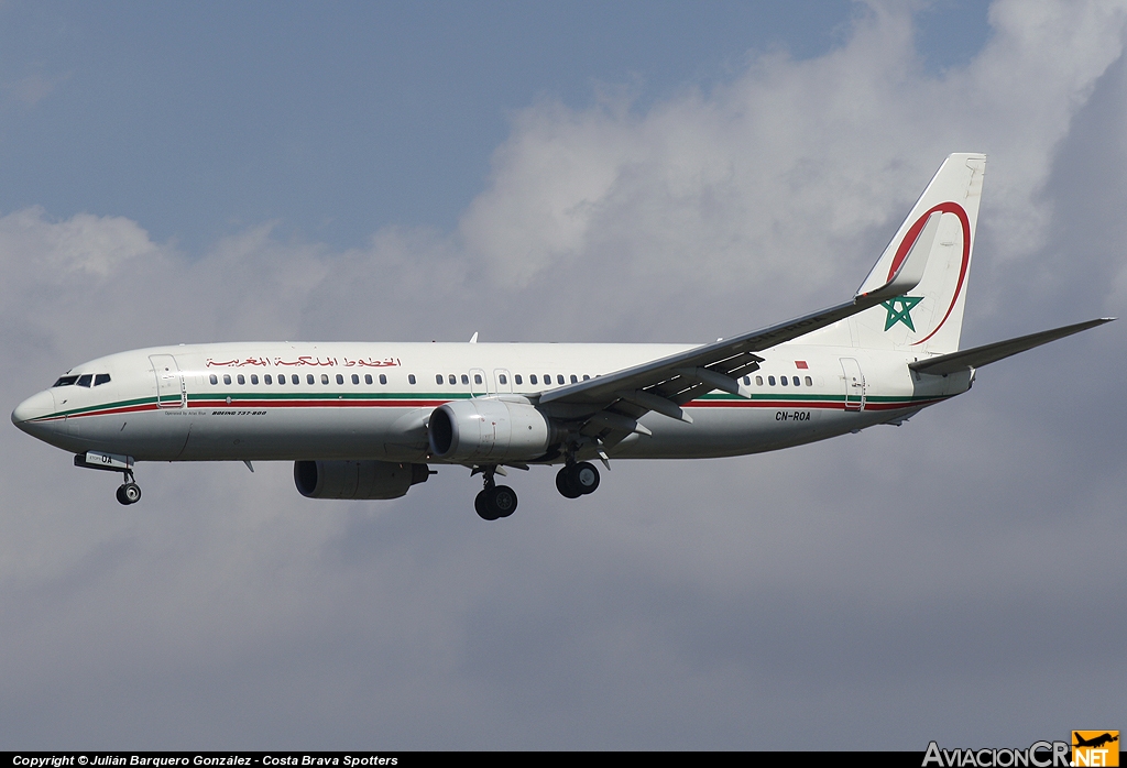 CN-ROA - Boeing 737-8B6 - Royal Air Maroc