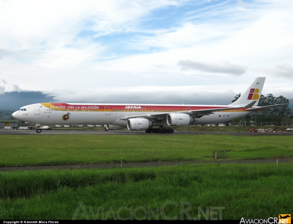 EC-IOB - Airbus A340-642 - Iberia