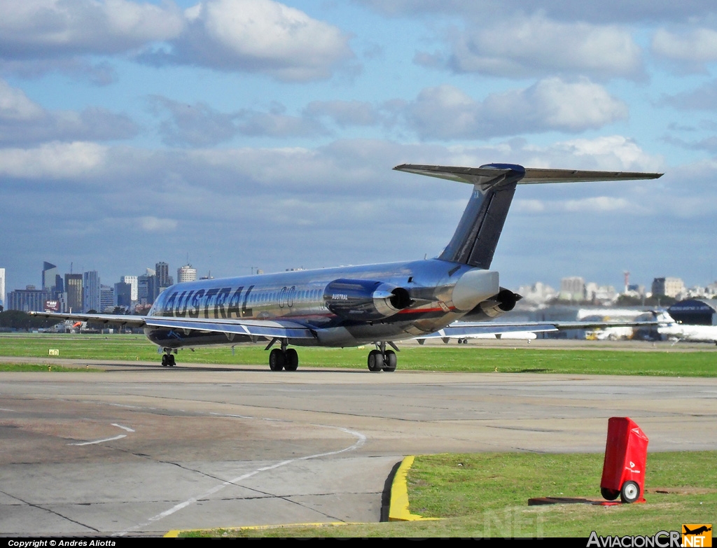 LV-BXA - McDonnell Douglas MD-88 - Austral Líneas Aéreas