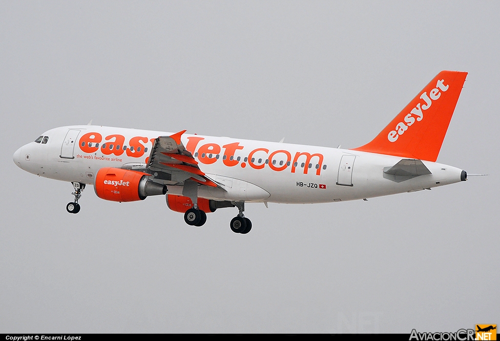HB-JZQ - Airbus A319-111 - EasyJet Airline