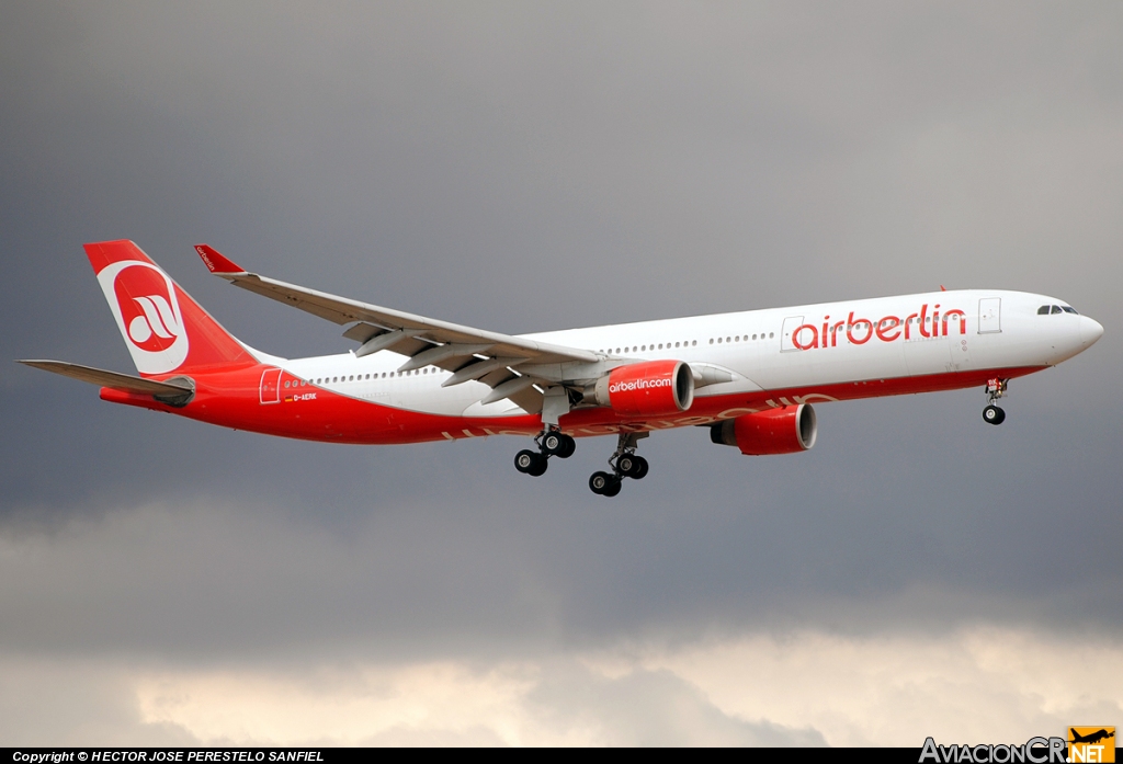 D-AERK - Airbus A330-322 - Air Berlin