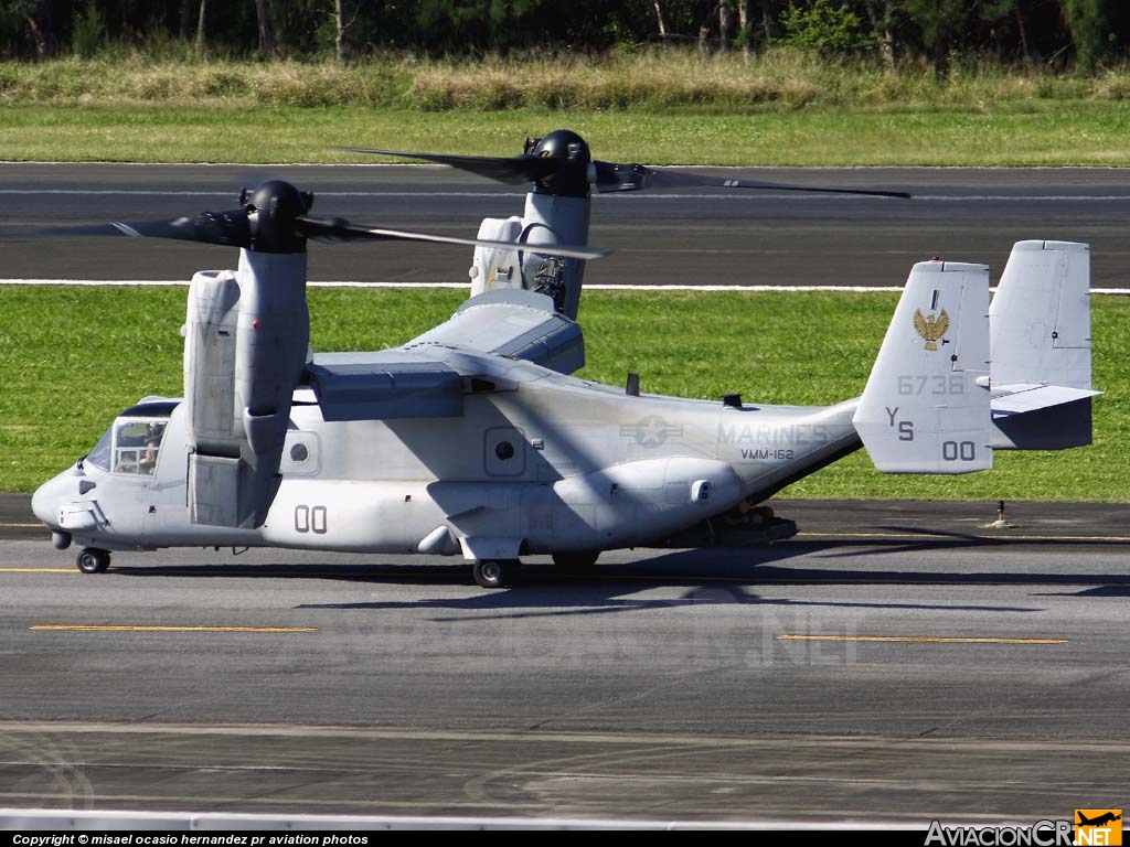 166736 - Bell-Boeing MV-22B Osprey - USA - Marines