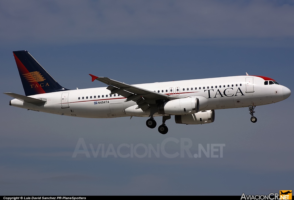 N494TA - Airbus A320-233 - TACA