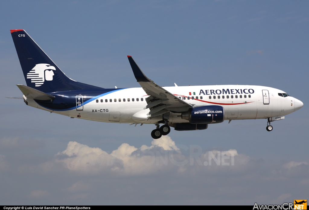 XA-CTG - Boeing 737-752 - Aeromexico