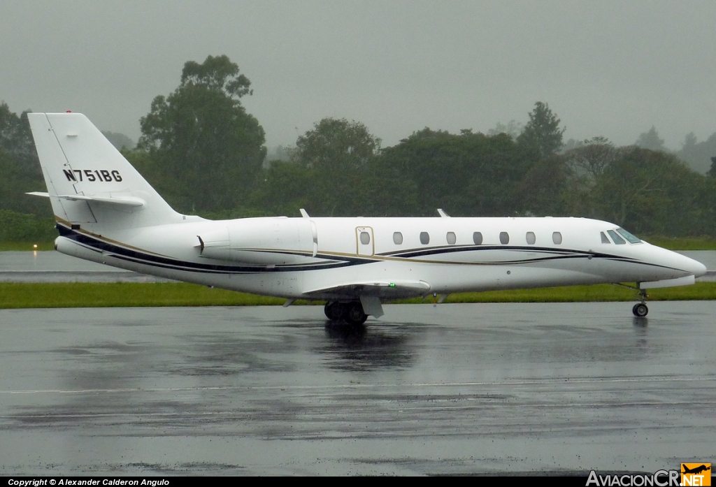N751BG - Cessna Citation 680 Sovereign - Privado
