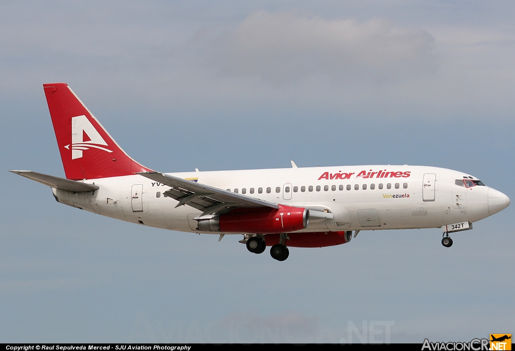YV342T - Boeing 737-2H4/Adv - Avior Airlines