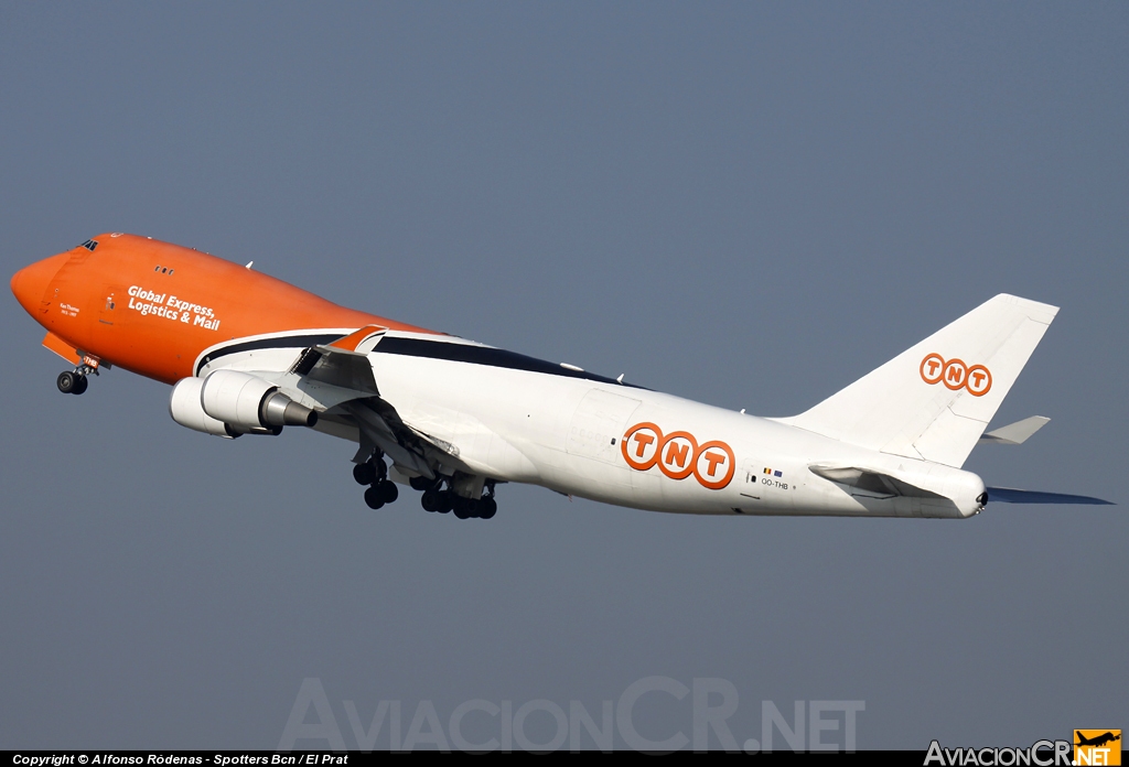 OO-THB - Boeing 747-4HAF/ER/SCD - TNT