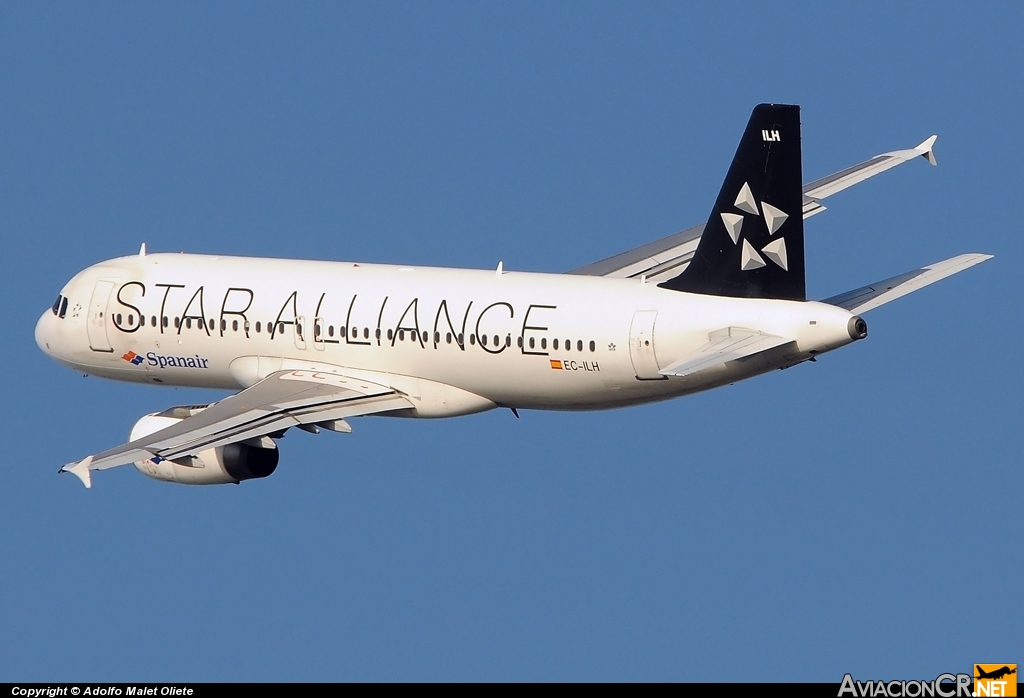 EC-ILH - Airbus A320-232 - Spanair