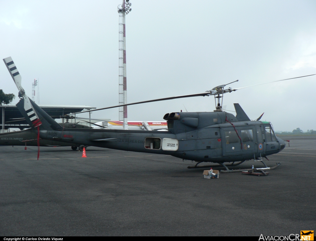 FAC4021 - Bell 212 - Fuerza Aérea Colombiana