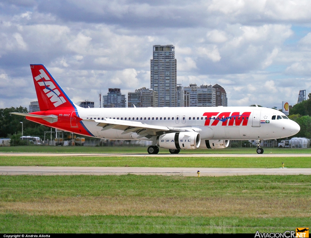 PR-MAZ - Airbus A320-232 - TAM