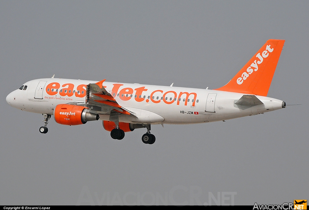 HB-JZM - Airbus A319-111 - EasyJet Airline