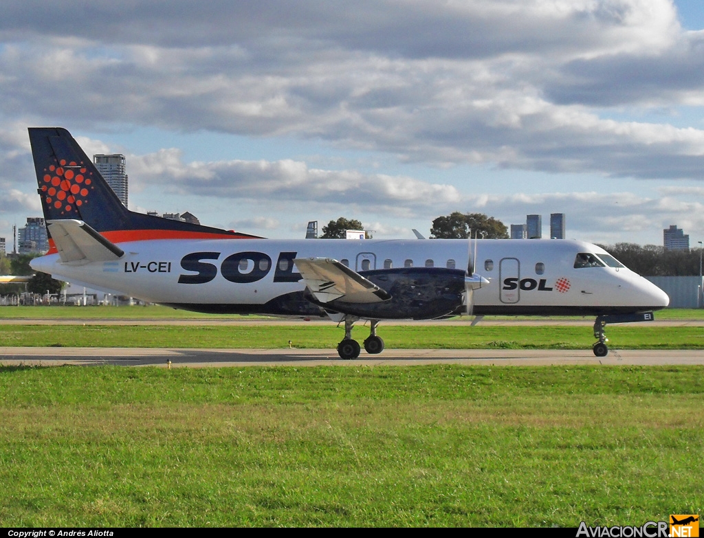 LV-CEI - Saab 340A - Sol Lineas Aereas