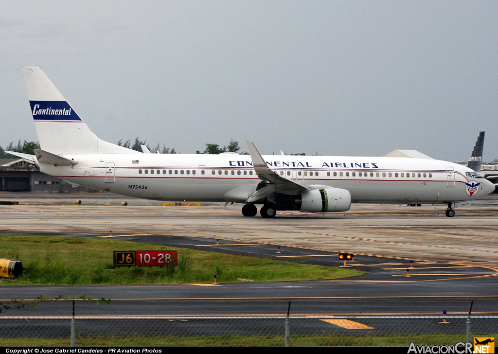 N75436 - Boeing 737-924/ER - Continental Airlines