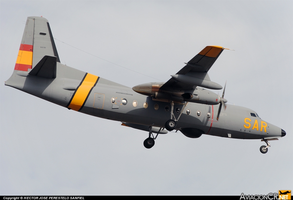 D.2-03 - Fokker F-27-200MAR Maritime - Fuerza Aérea Espanola