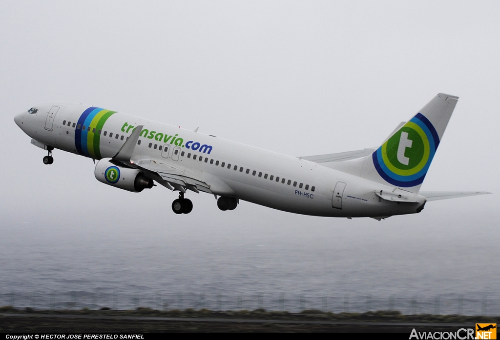 PH-HSC - Boeing 737-8K2 - Transavia Airlines