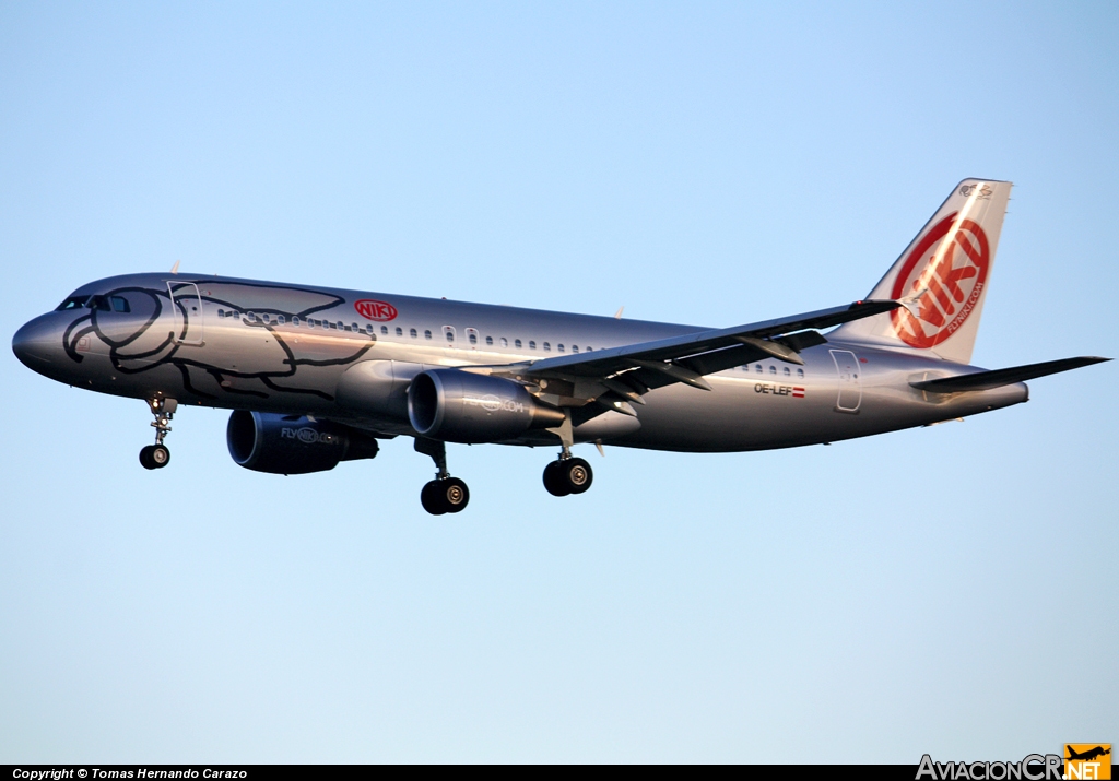 OE-LEF - Airbus A320-214 - NIKI