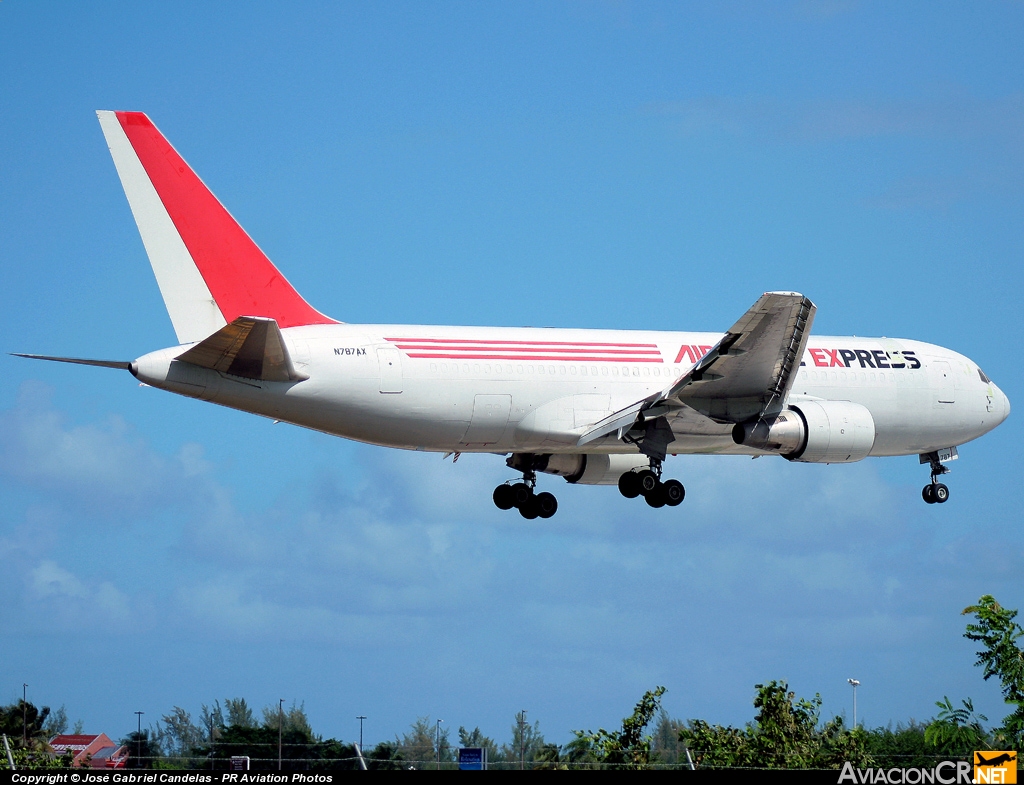 N787AX - Boeing 767-281 - Airborne Express