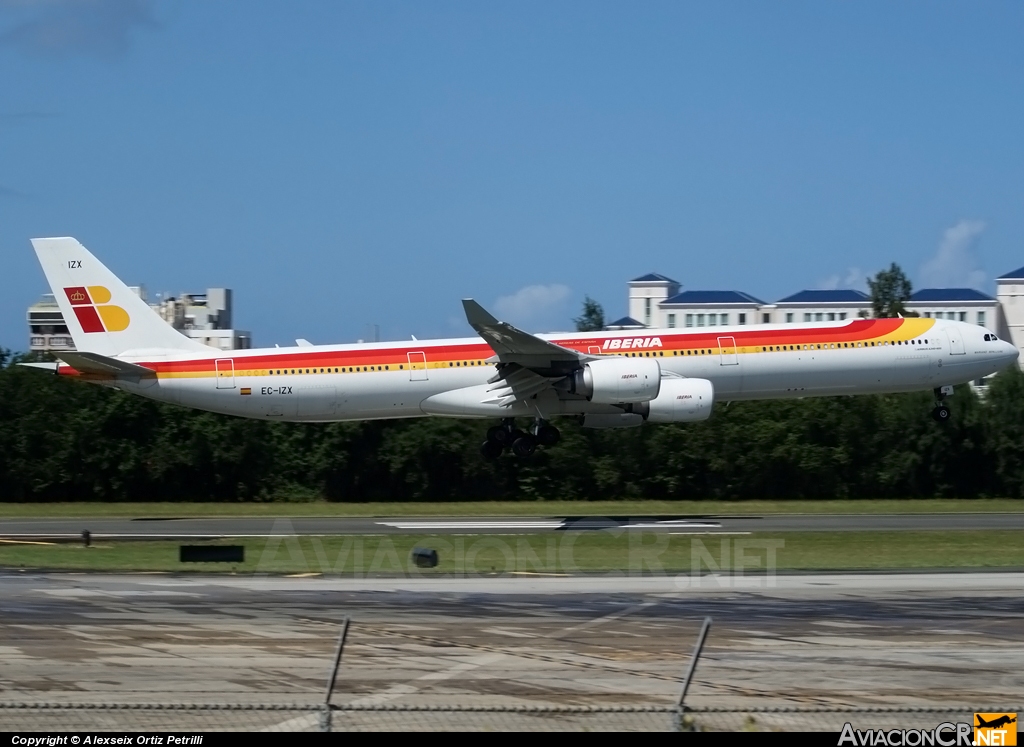 EC-IZX - Airbus A340-642 - Iberia