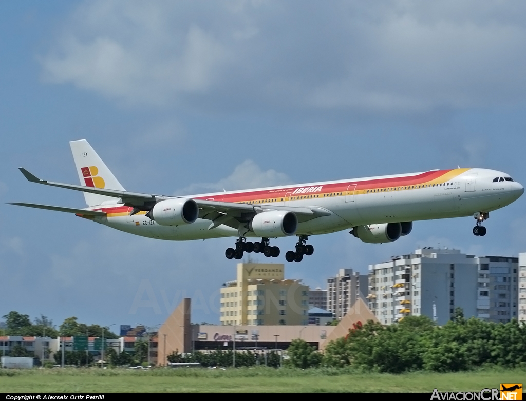 EC-IZX - Airbus A340-642 - Iberia