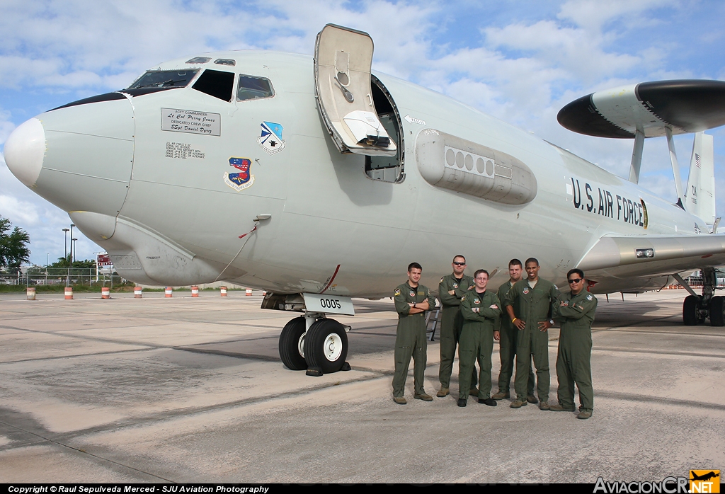 81-0005 - Boeing E-3C Sentry - USAF - Fuerza Aerea de EE.UU