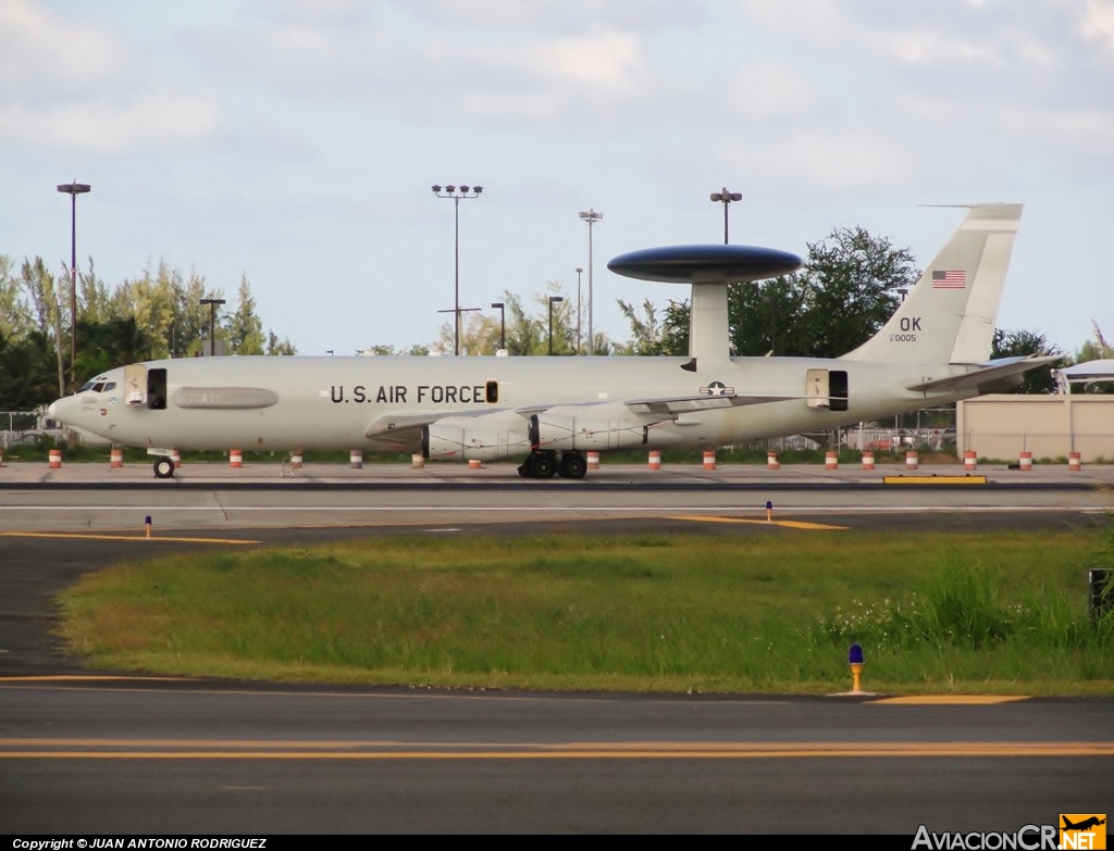 81-0005 - Boeing E-3C Sentry - USAF - Fuerza Aerea de EE.UU
