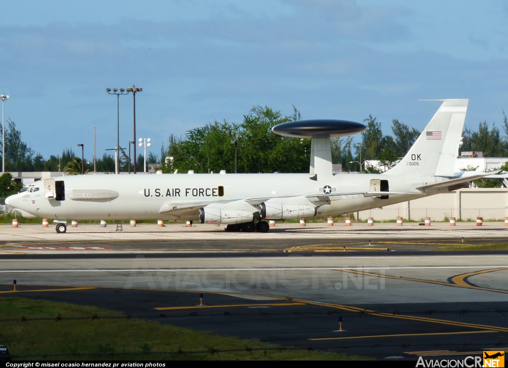 81-0005 - Boeing E-3C Sentry - USAF - Fuerza Aerea de EE.UU