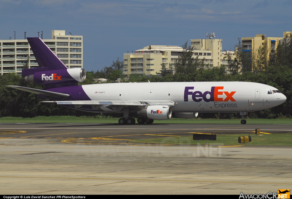 N381FE - McDonnell Douglas DC-10-10F - FedEx Express