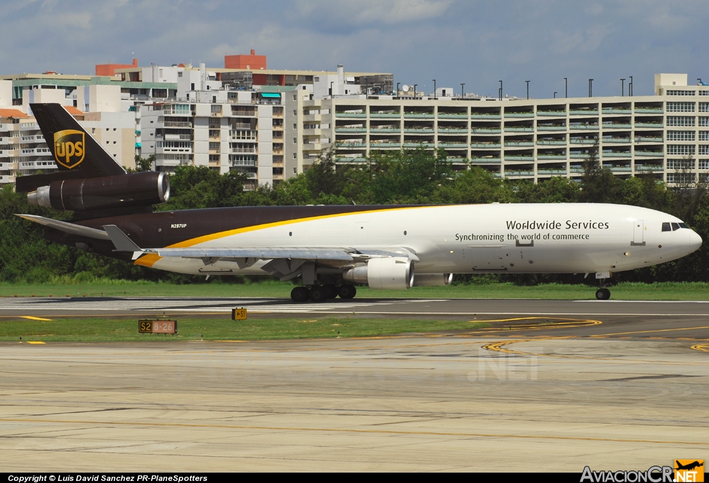 N287UP - McDonnell Douglas MD-11F - UPS - United Parcel Service