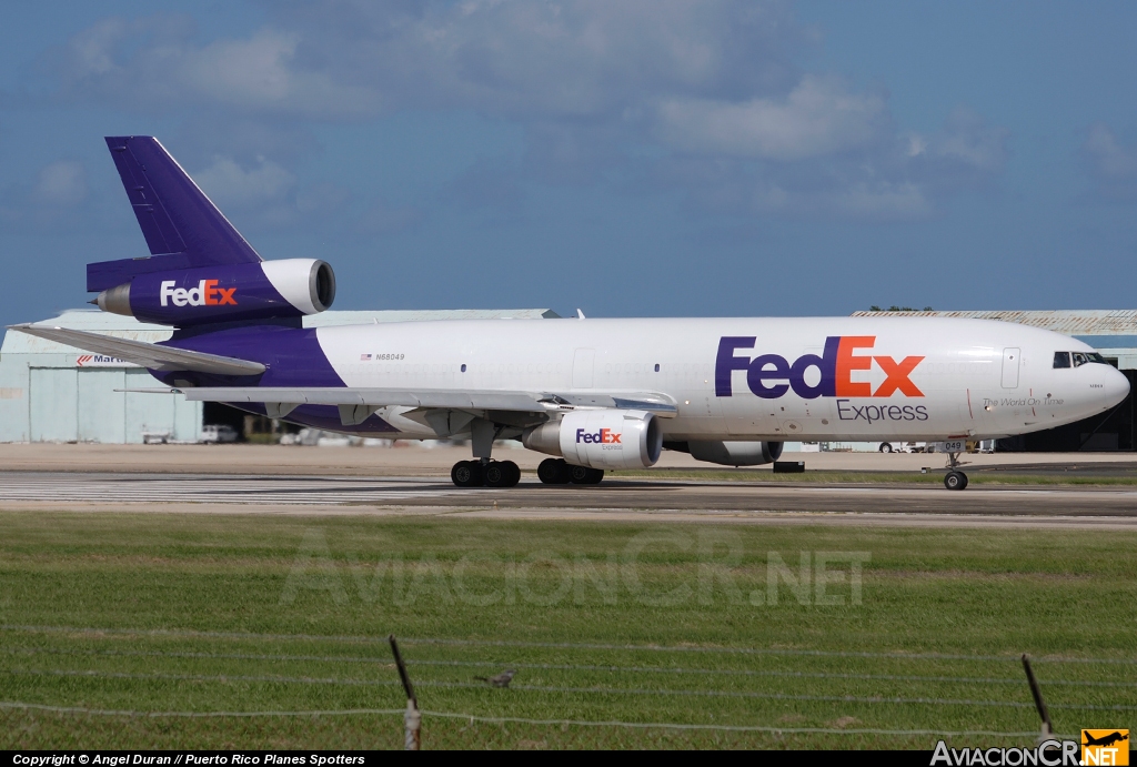 N68049 - McDonnell Douglas MD-10-10F - FedEx