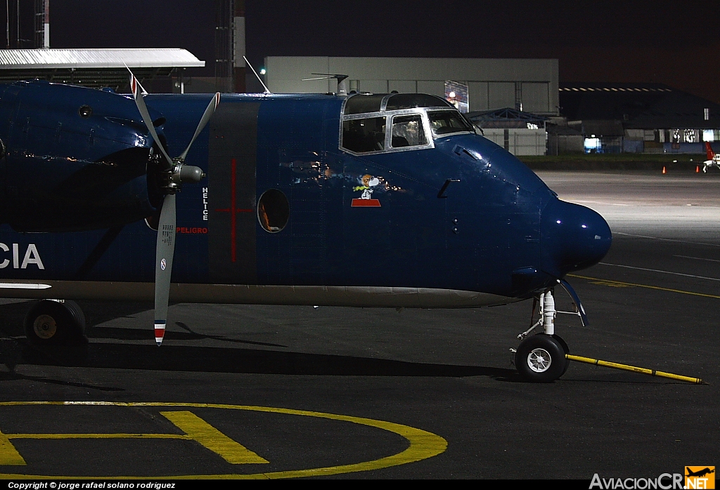 MSP002 - De Havilland Canada C-7A Caribou - Ministerio de Seguridad Pública - Costa Rica