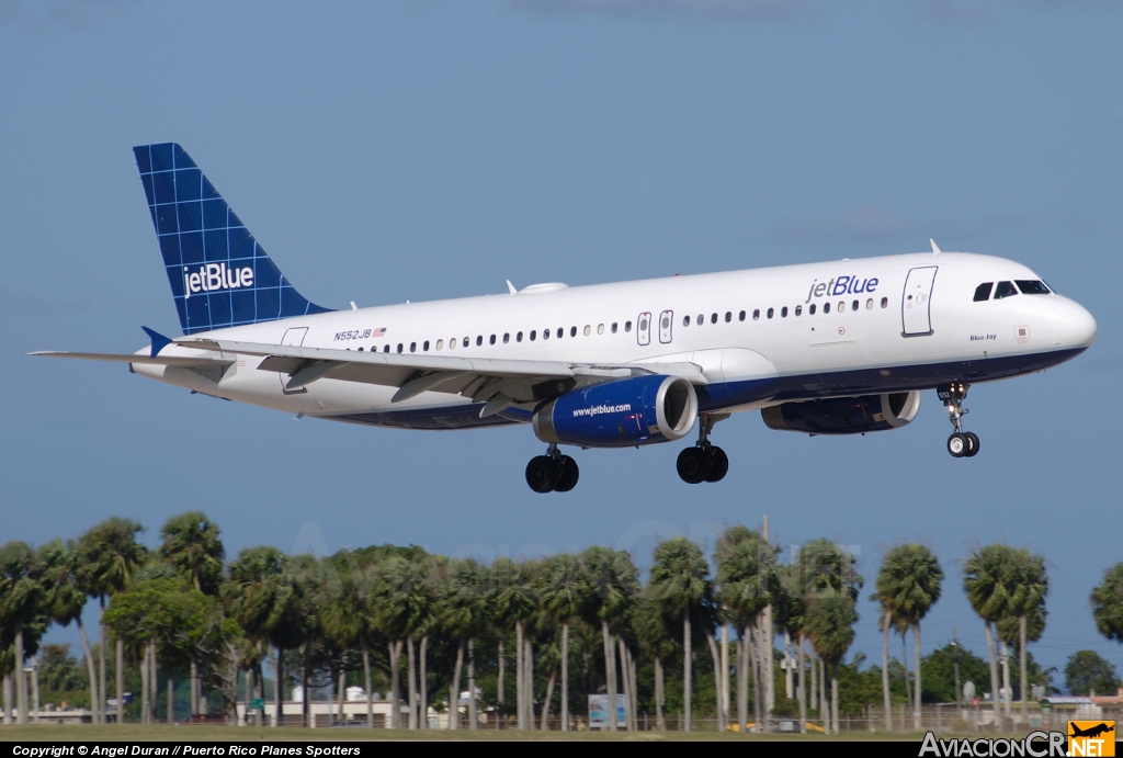 N552JB - Airbus A320-212 - Jet Blue