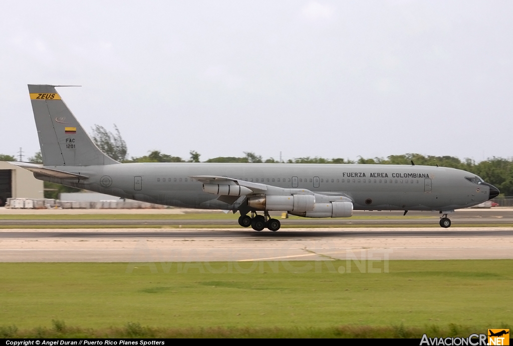 FAC1201 - Boeing 707-320C - Fuerza aerea Colonbiana