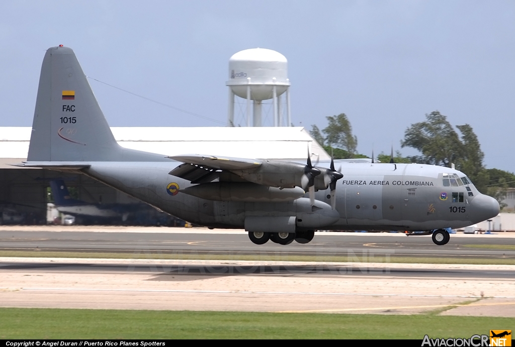 FAC1015 - Lockheed C-130H Hercules (L-382) - Fuerza Aérea Colombiana