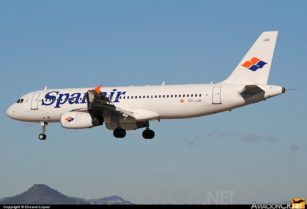 EC-JJD - Airbus A320-232 - Spanair