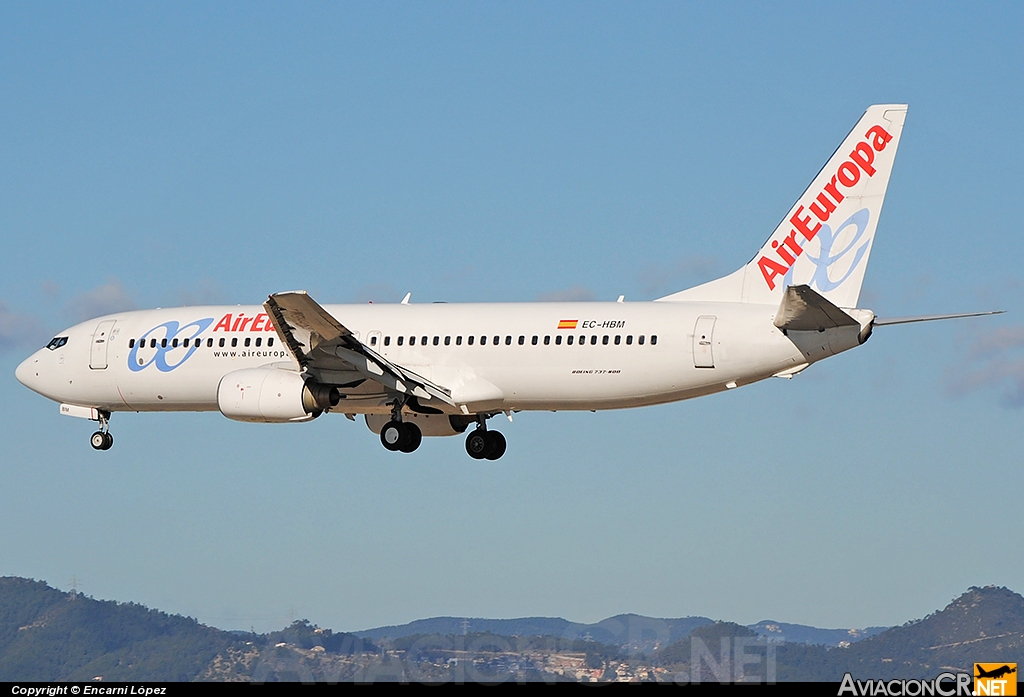 EC-HBM - Boeing 737-85P - Air Europa