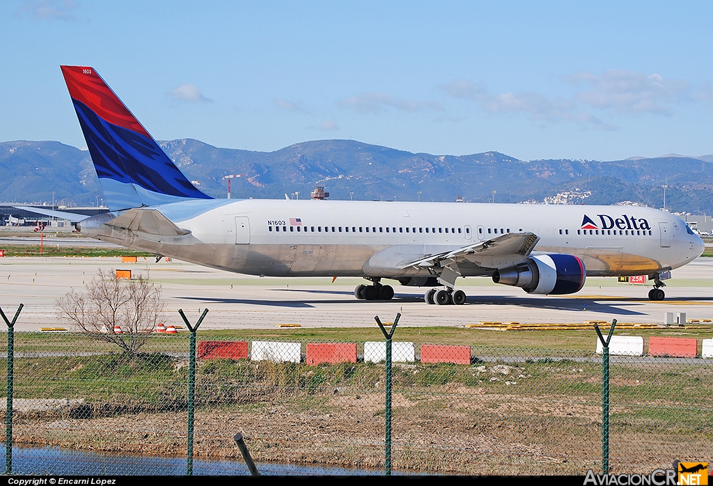 N1603 - Boeing 767-332/ER - Delta Air Lines