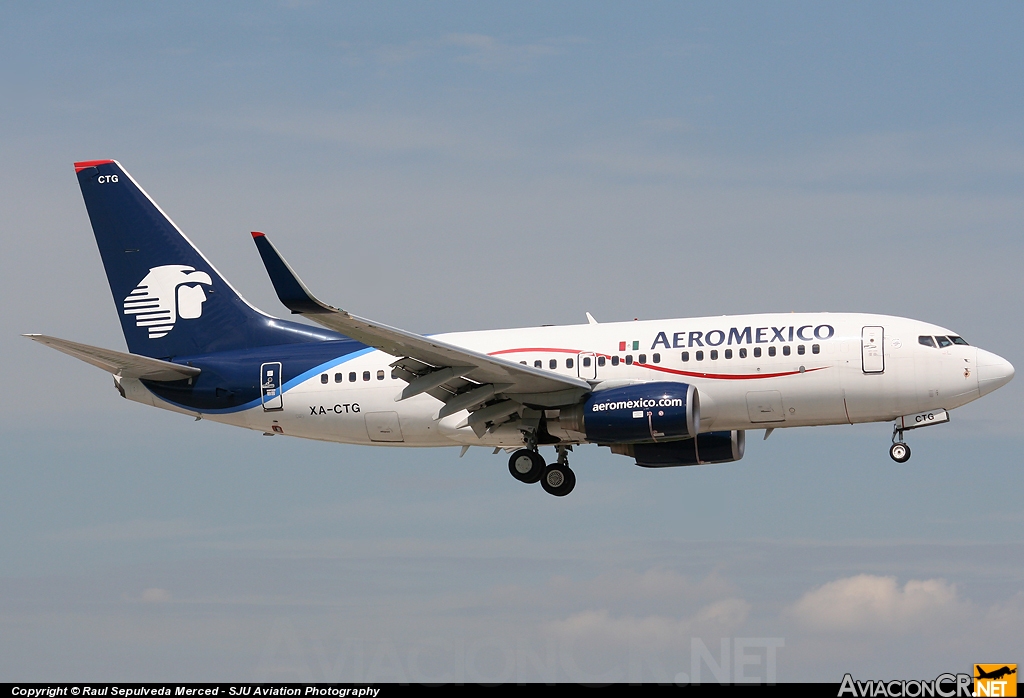 XA-CTG - Boeing 737-752 - Aeromexico