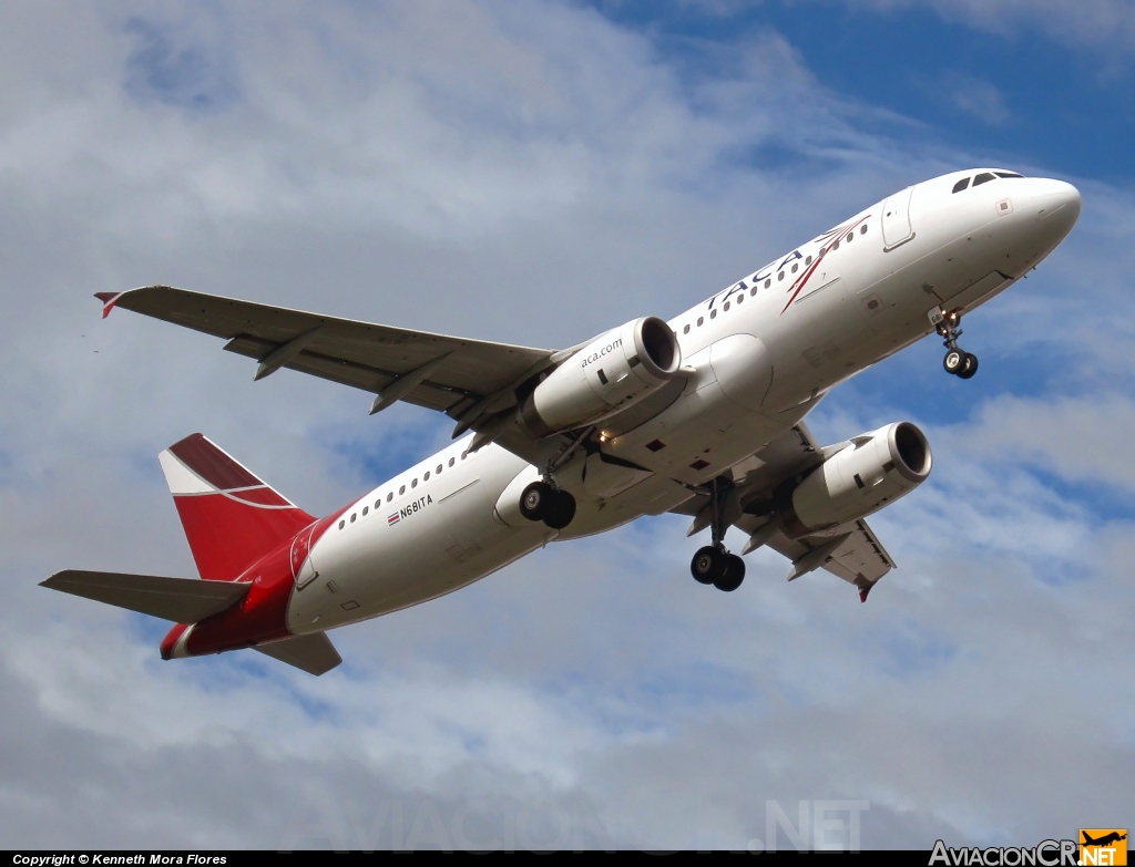 N681TA - Airbus A320-233 - TACA