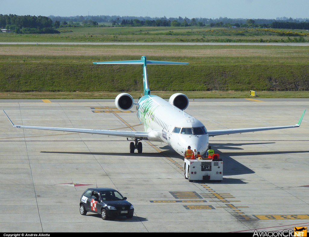 CX-CRB - Bombardier CRJ-900NextGen - Pluna Uruguay