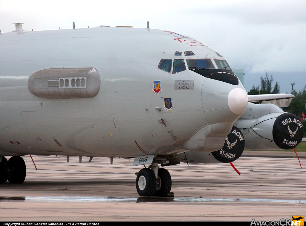 81-0005 - Boeing E-3C Sentry - USAF - Fuerza Aerea de EE.UU